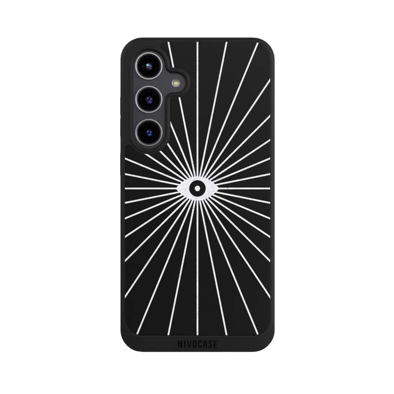 Galaxy S24 + NIVOpure Abstraktes Auge