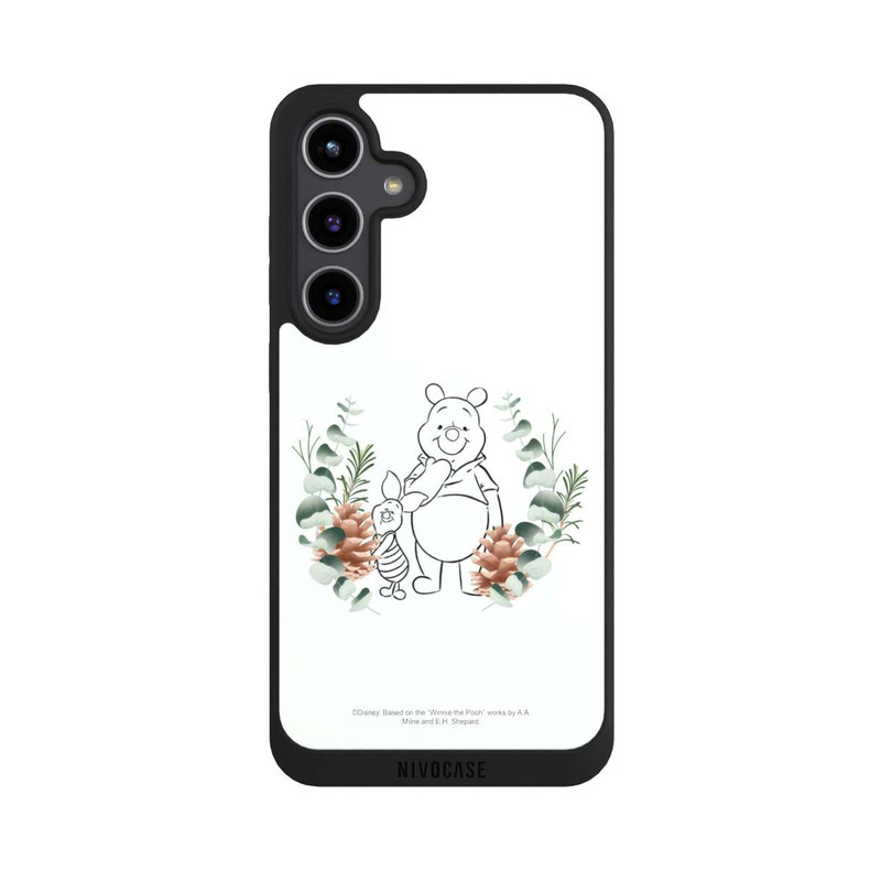 Galaxy S24 + NIVOpure Grüne Liebe Puuh und Ferkel