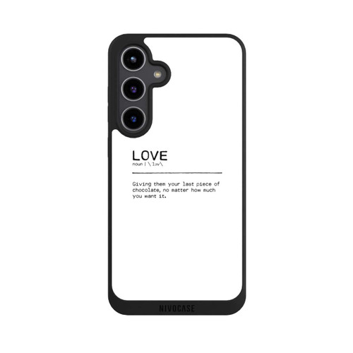 Samsung Galaxy S24+ NIVOpure Citation Love Chocolate (anglais)