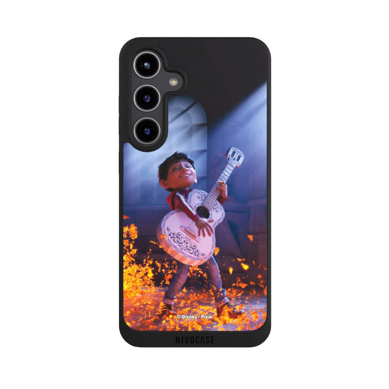 Galaxy S24 + NIVOpure Miguel Coco Gitarrenfilm-Szene