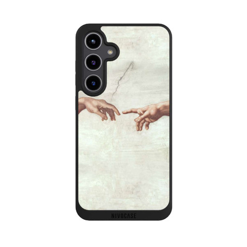 Samsung Galaxy S24+ NIVOpure Hands of God and Adam by Michelangelo Buonarroti