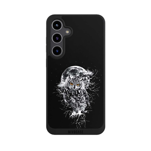 Samsung Galaxy S24+ NIVOpure Owl in black/white