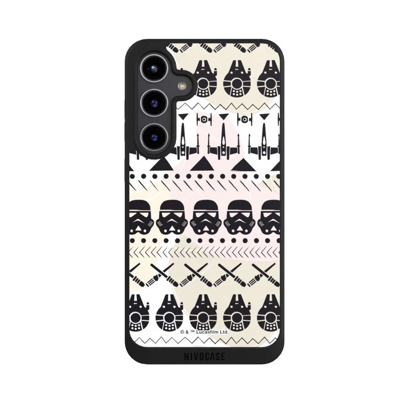 Galaxy S24 + NIVOpure Motif d'icônes Star Wars