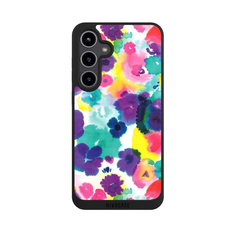 Galaxy S24 + NIVOpure Aquarellblumen abstrakt