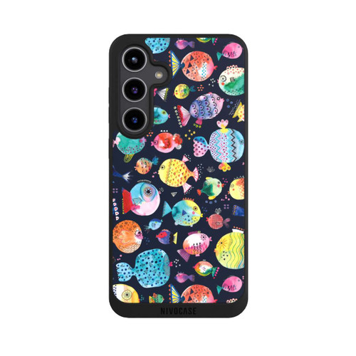 Samsung Galaxy S24+ NIVOpure Beach Puffer Fishes Kids Navy