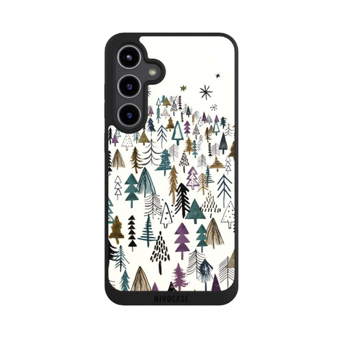 Samsung Galaxy S24+ NIVOpure Mountain Trees Forest Purple