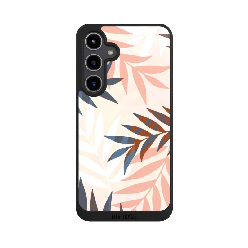 Galaxy S24 + NIVOpure Pastell Palmen Thema
