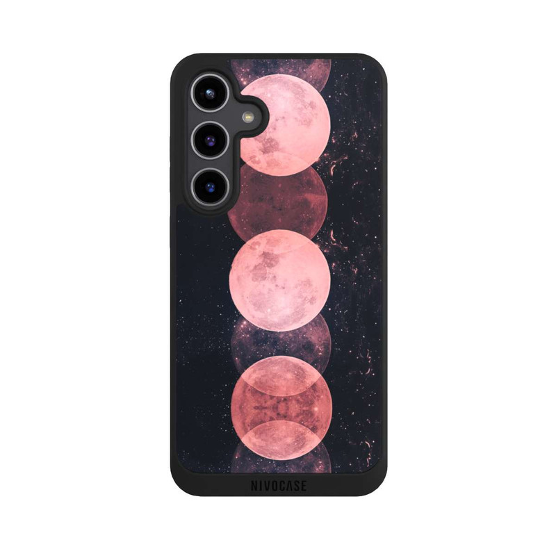 Galaxy S24 + NIVOpure Phases de la lune rose