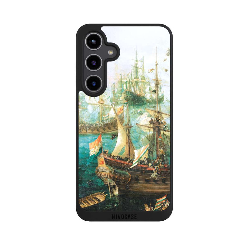 Galaxy S24 + NIVOpure Battle of Gibraltar in 1607 - Cornelis Claesz. van Wieringen