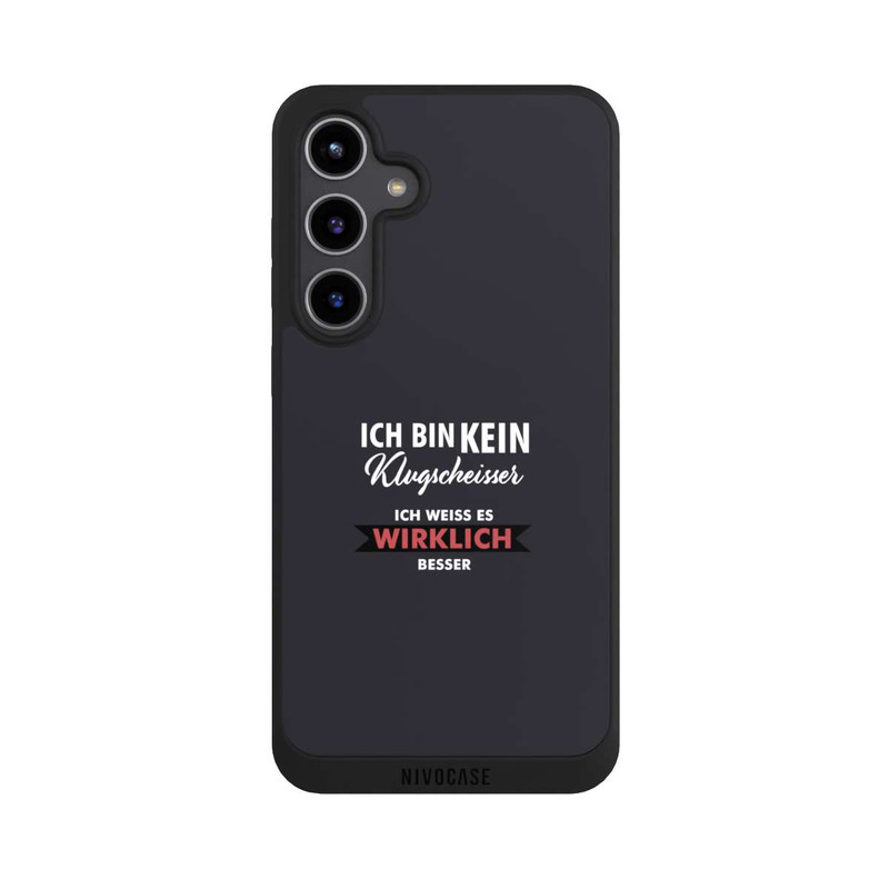 Galaxy S24 + NIVOpure Ich bin kein Klugscheisser