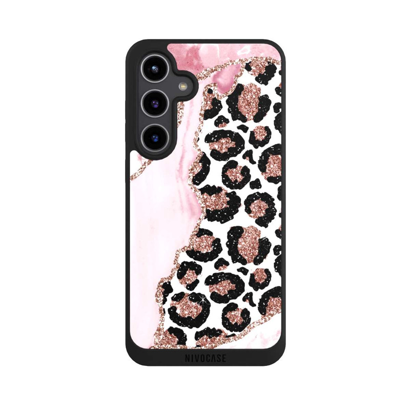 Galaxy S24 + NIVOpure Motifs et textures rose lisse