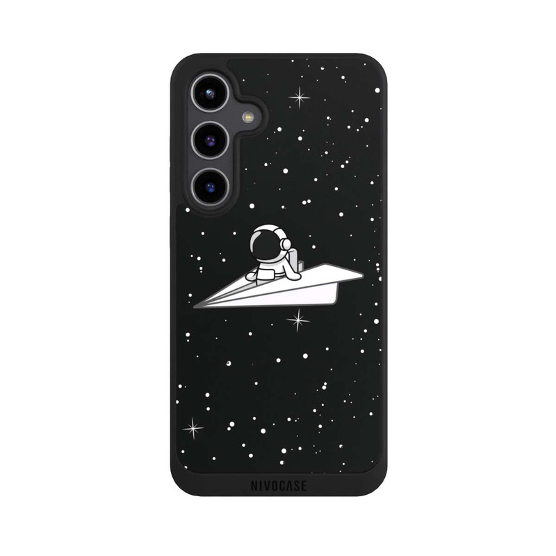 Galaxy S24 + NIVOpure Astronaut Paper Plane Comic