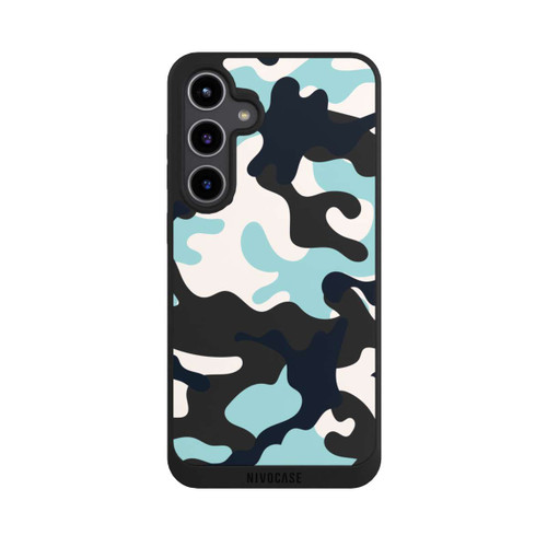 Samsung Galaxy S24+ NIVOpure Blue Camouflage