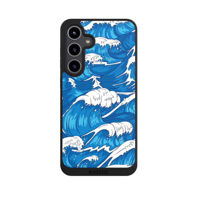 Galaxy S24 + NIVOpure Vagues de mer Kanagawa 2