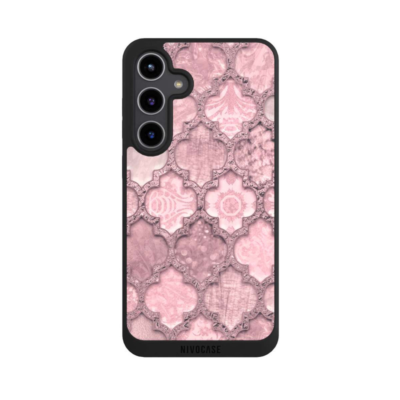 Galaxy S24 + NIVOpure Tuile Maroc Rose