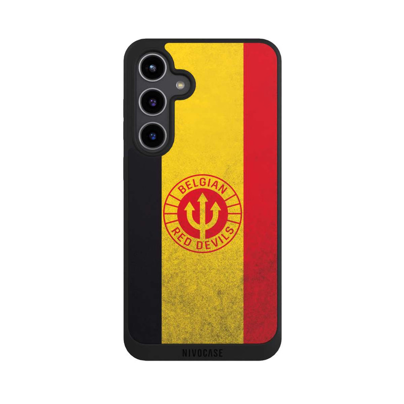 Galaxy S24 + NIVOpure Belgische Rote Teufel Flagge