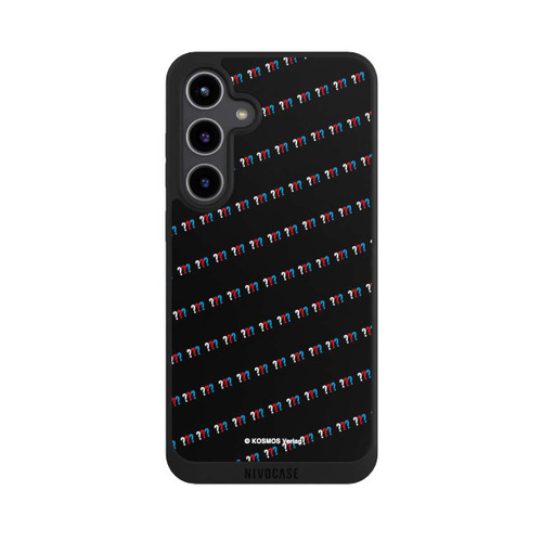 Samsung Galaxy S24+ NIVOpure Drei Fragezeichen Muster Schräg