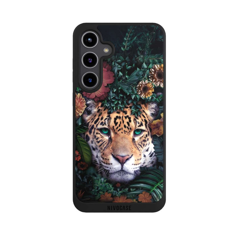 Galaxy S24 + NIVOpure Jaguar im Dschunglegrün