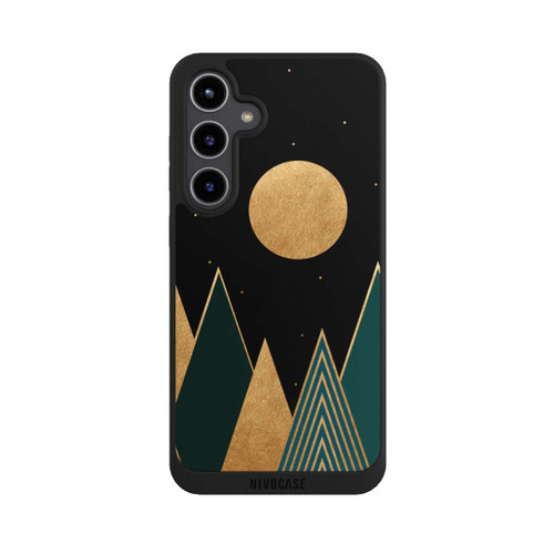 Samsung Galaxy S24+ NIVOpure Montagnes d'émeraude et lune