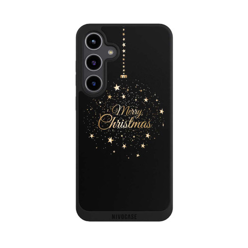 Samsung Galaxy S24+ NIVOpure Merry Christmas Gold Stars