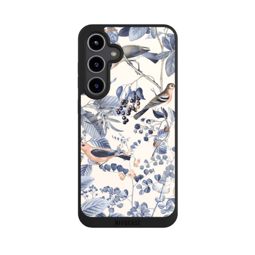 Samsung Galaxy S24+ NIVOpure Oiseaux Et Baies en Beige