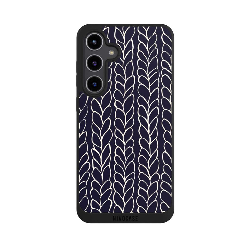 Galaxy S24 + NIVOpure Tresses En Laine Dessins Marine