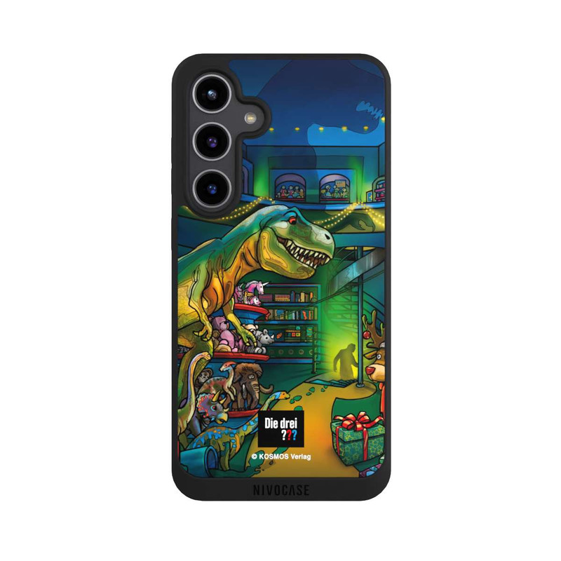 Galaxy S24 + NIVOpure Die Drei Fragezeichen Dino