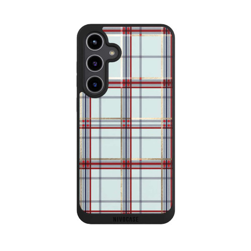 Samsung Galaxy S24+ NIVOpure Tartan Blau