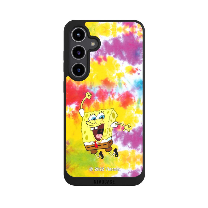 Galaxy S24 + NIVOpure Bob L'Éponge - Batik Heureux