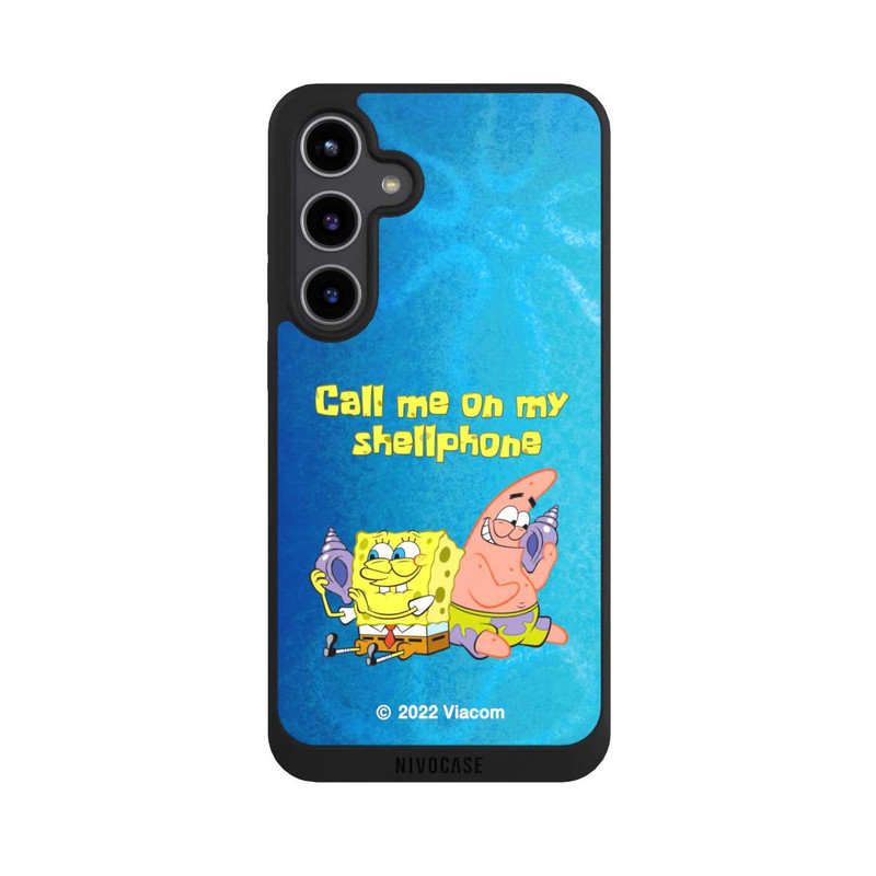 Galaxy S24 + NIVOpure Spongebob - Call Me On My Shellphone