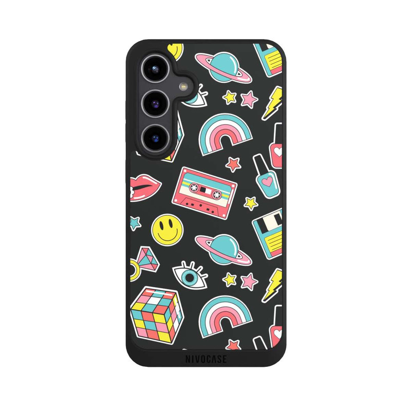 Galaxy S24 + NIVOpure 90iger Jahre Thema