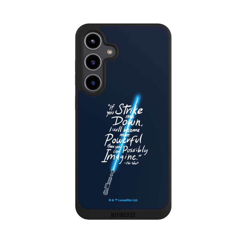 Galaxy S24 + NIVOpure Zitat Obi Wan