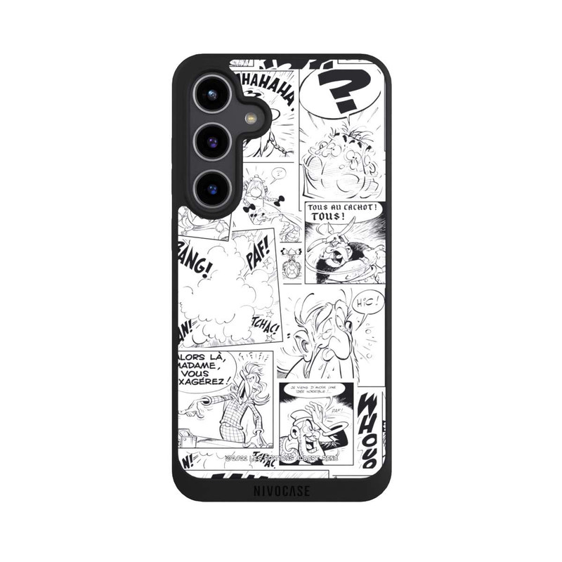Galaxy S24 + NIVOpure BD Astérix Blanc & Noir