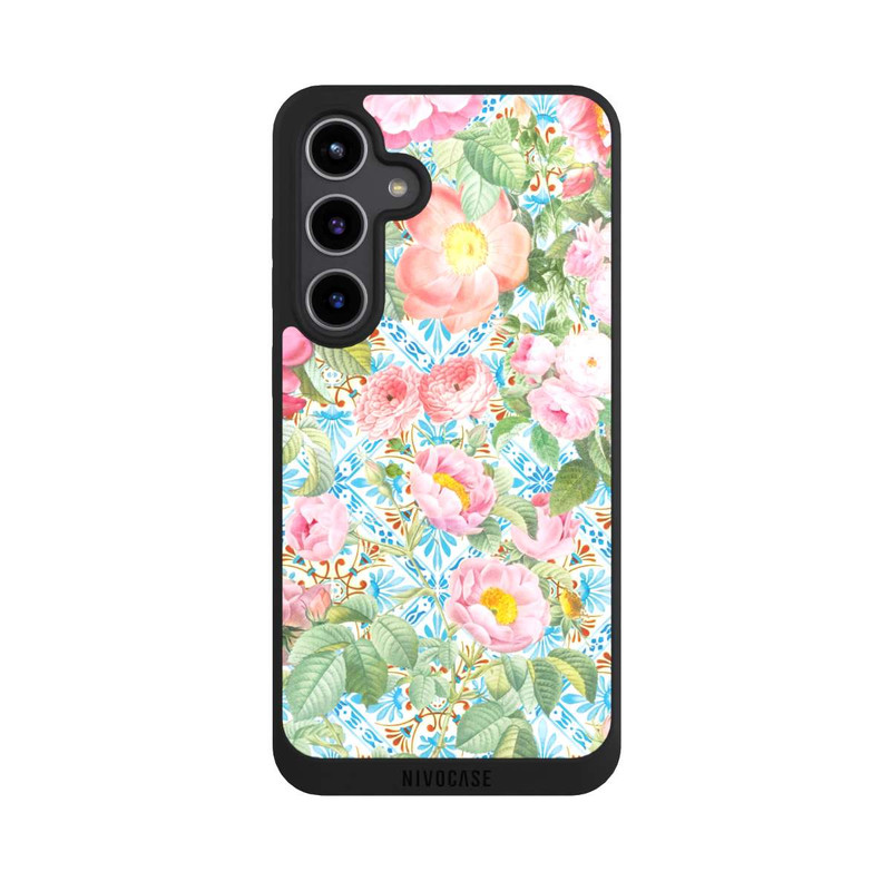 Galaxy S24 + NIVOpure Pivoines Grecques Pattern