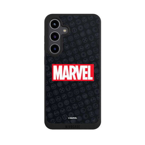 Samsung Galaxy S24+ NIVOpure Marvel Logo Black Red