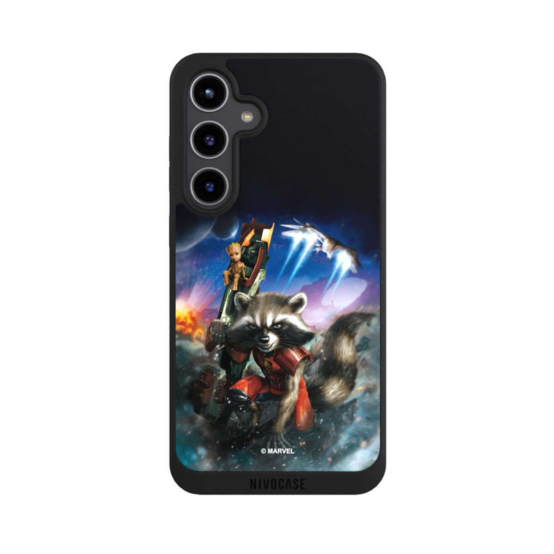 Galaxy S24 + NIVOpure Rocket & Baby Groot Guardians Of The Galaxy