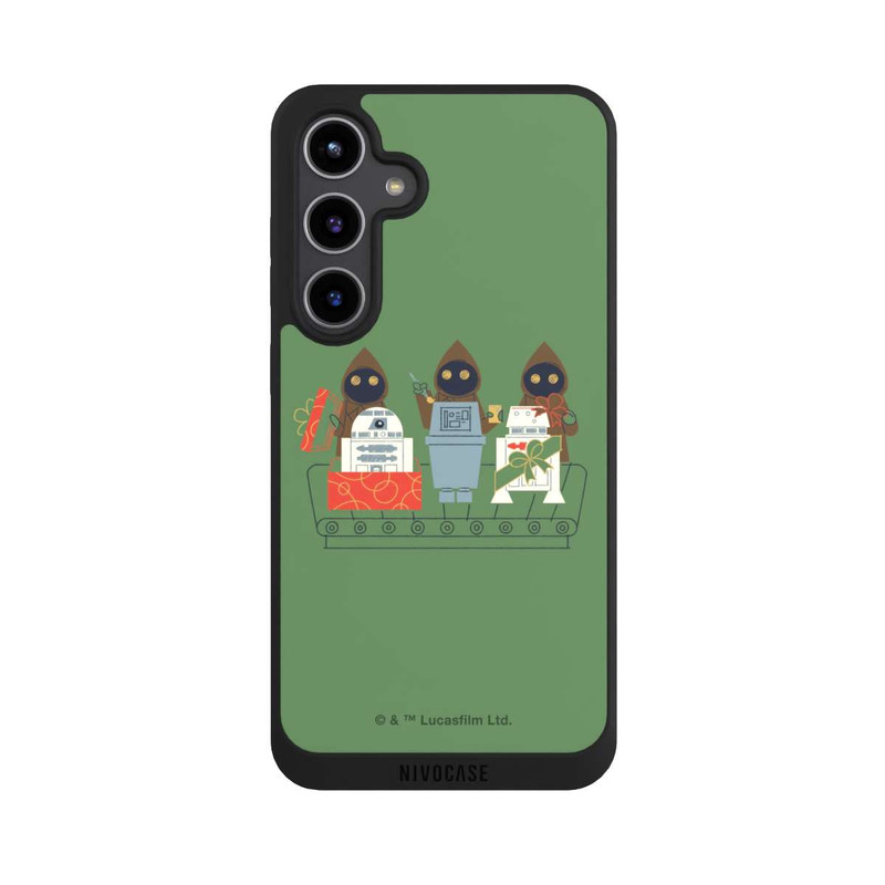 Galaxy S24 + NIVOpure Les cadeaux de Noël des Jawas de Star Wars