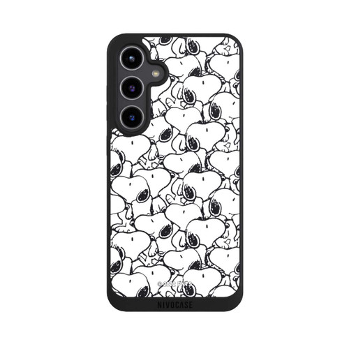 Samsung Galaxy S24+ NIVOpure Snoopy Pattern Black And White