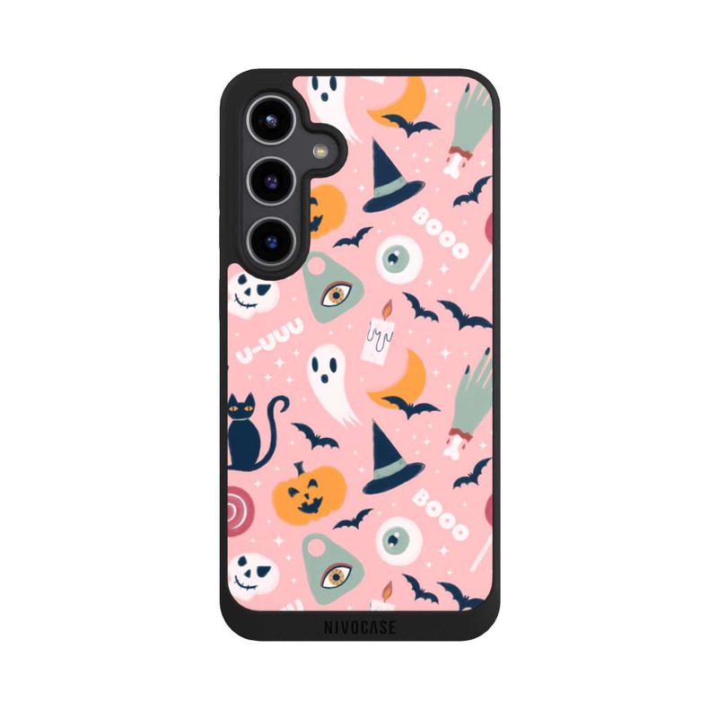 Galaxy S24 + NIVOpure Niedliche Halloween Gespenster Muster