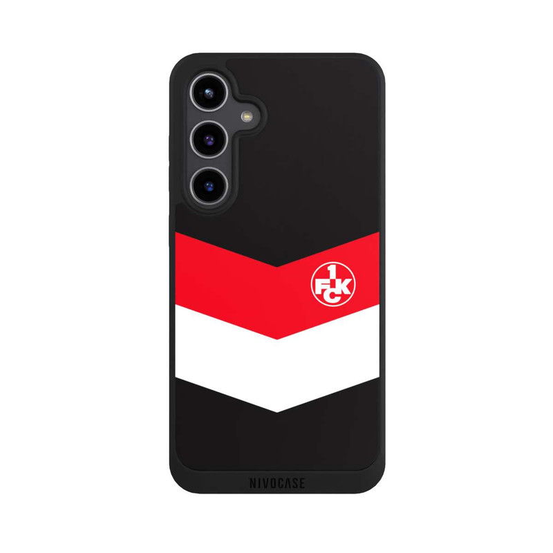 Galaxy S24 + NIVOpure 1.FCK Blockstreifen Design