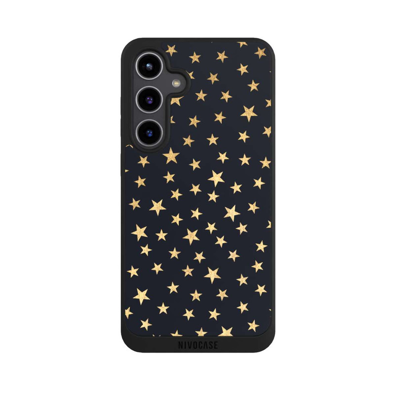 Galaxy S24 + NIVOpure Sternenstaub um Mitternacht