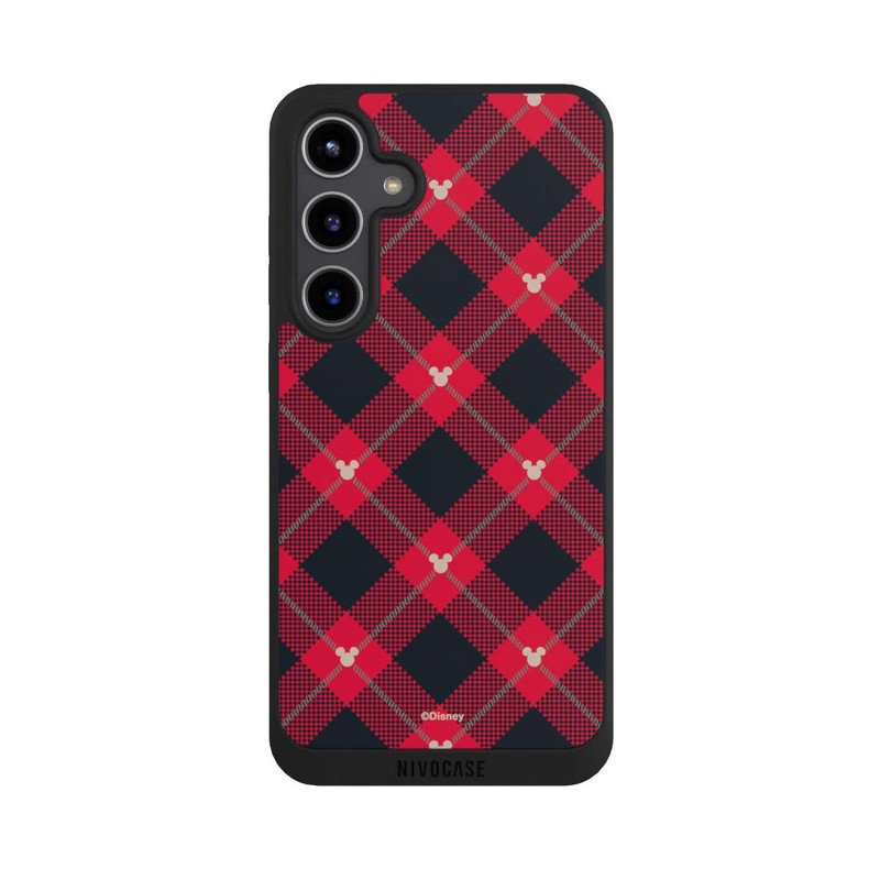 Galaxy S24 + NIVOpure Motif de Noël Mickey rouge