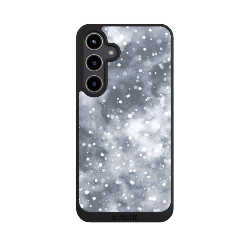 Galaxy S24 + NIVOpure Ciel de neige d'hiver abstrait