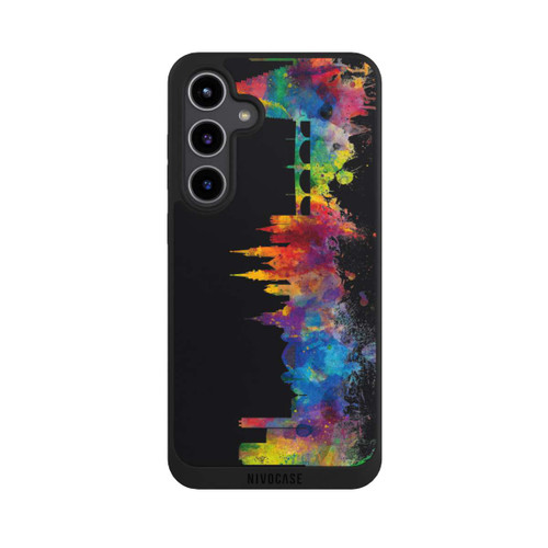 Samsung Galaxy S24+ NIVOpure Bâle Suisse Ligne d'horizon Noir