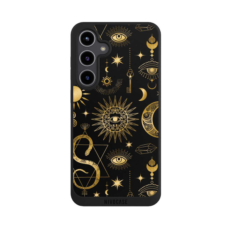 Galaxy S24 + NIVOpure Soleil et Lune Célestes Steampunk
