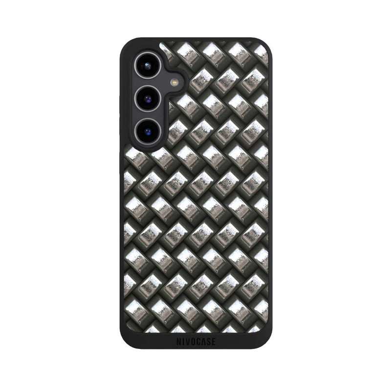 Galaxy S24 + NIVOpure Glamour Silver Metal