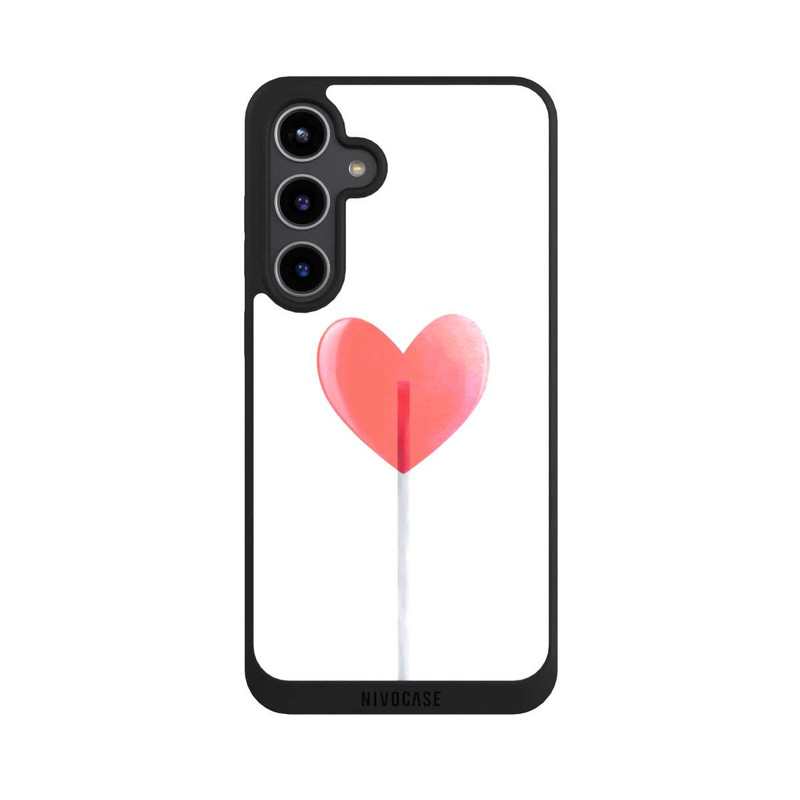 Galaxy S24 + NIVOpure Herz-Lutscher