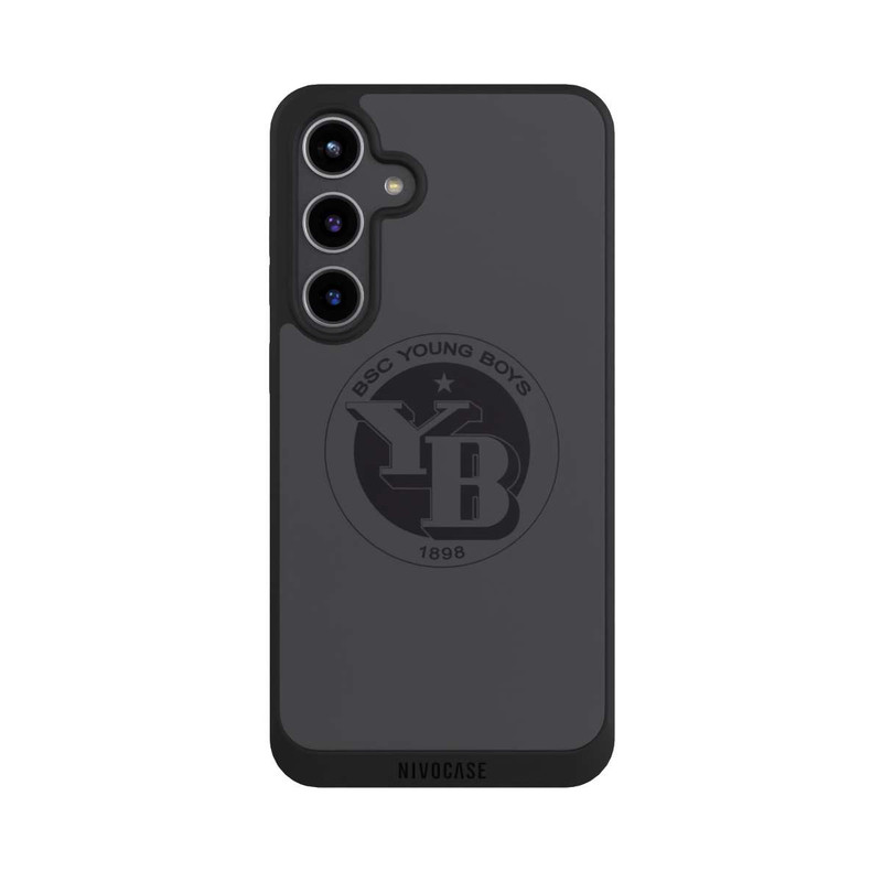 Galaxy S24 + NIVOpure BSC YB Logo Gris