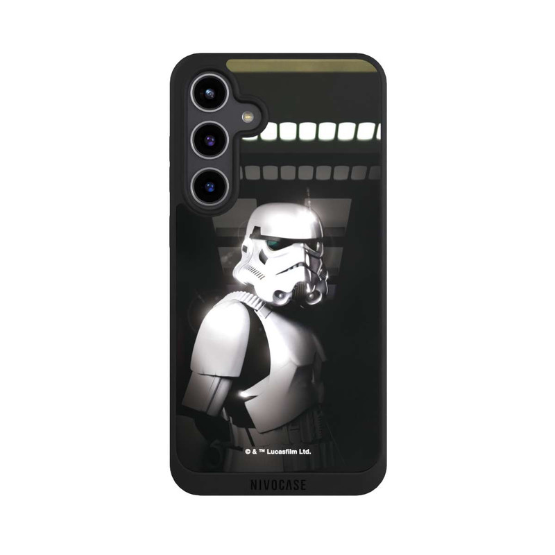 Galaxy S24 + NIVOpure Le stormtrooper mandalorien