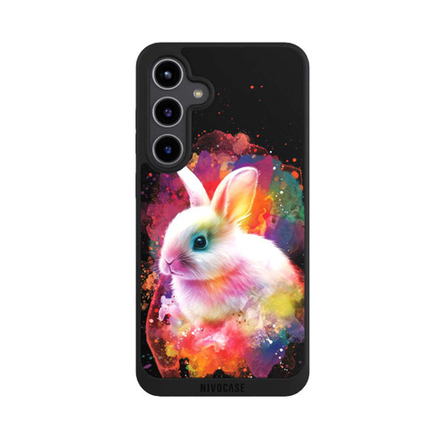 Samsung Galaxy S24+ NIVOpure Lapin joyeux noir